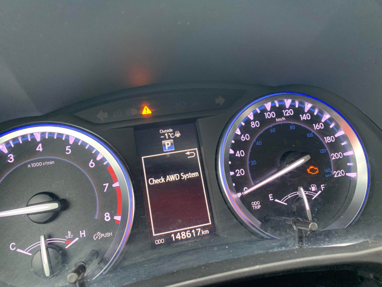 What Does Check Awd System Mean Toyota Highlander • The Car How