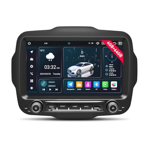 Best Aftermarket Radio for Jeep Renegade