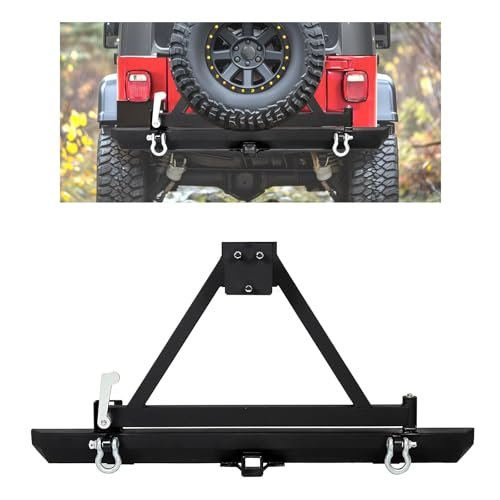 Best Jeep Tj Rear Bumper With Tire Carrier